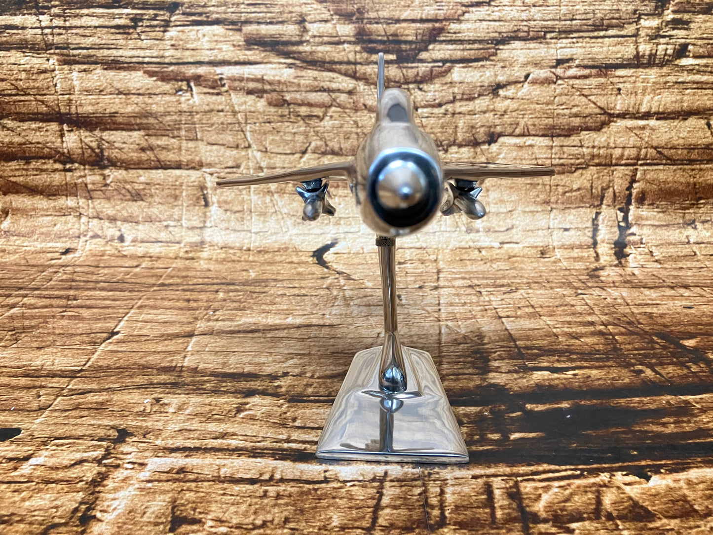 English Electric Lightning straaljager aluminium sculptuur