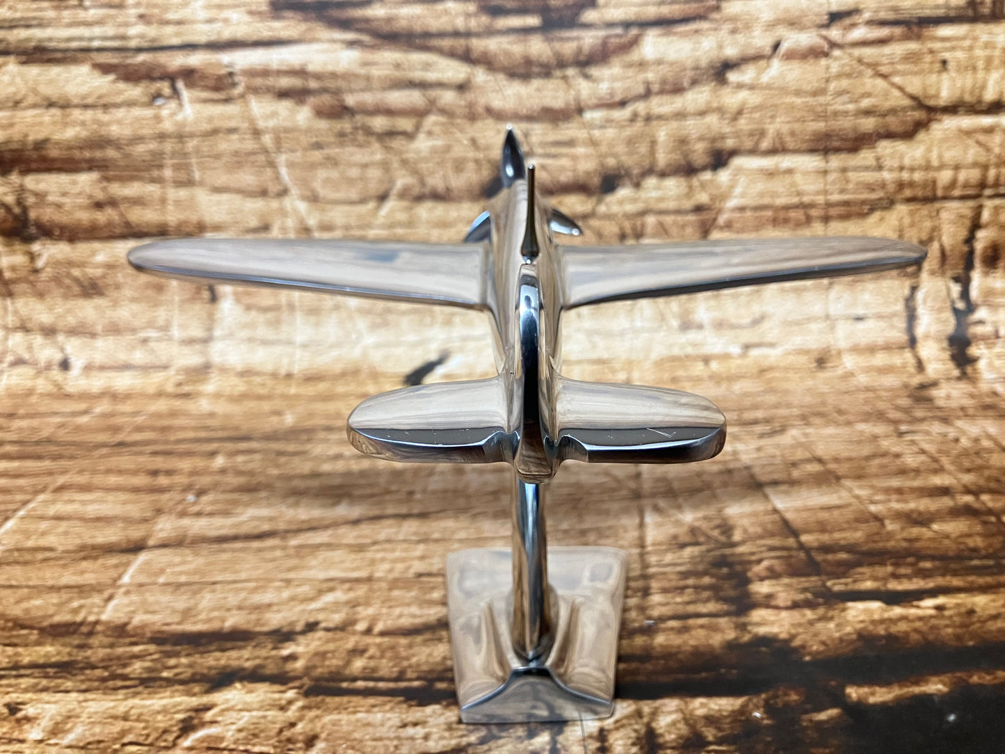 Hawker Hurricane aluminium sculptuur