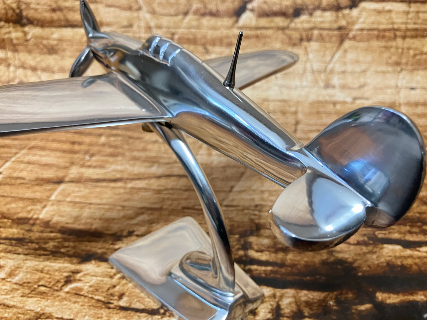 Hawker Hurricane aluminium sculptuur