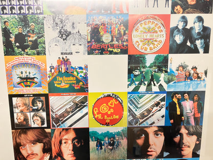 The Beatles poster in lijst.