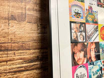 The Beatles poster in lijst.
