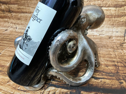 Octopus wine bottle holder