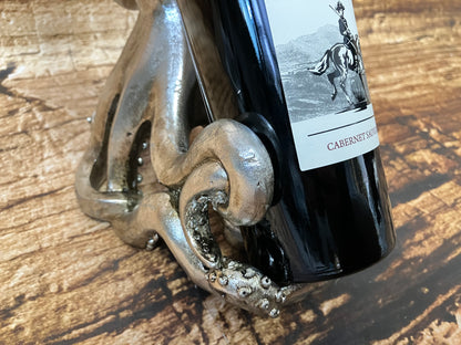 Octopus wine bottle holder
