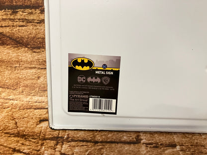 Wandschild Batman (Willkommen in der Batcave)