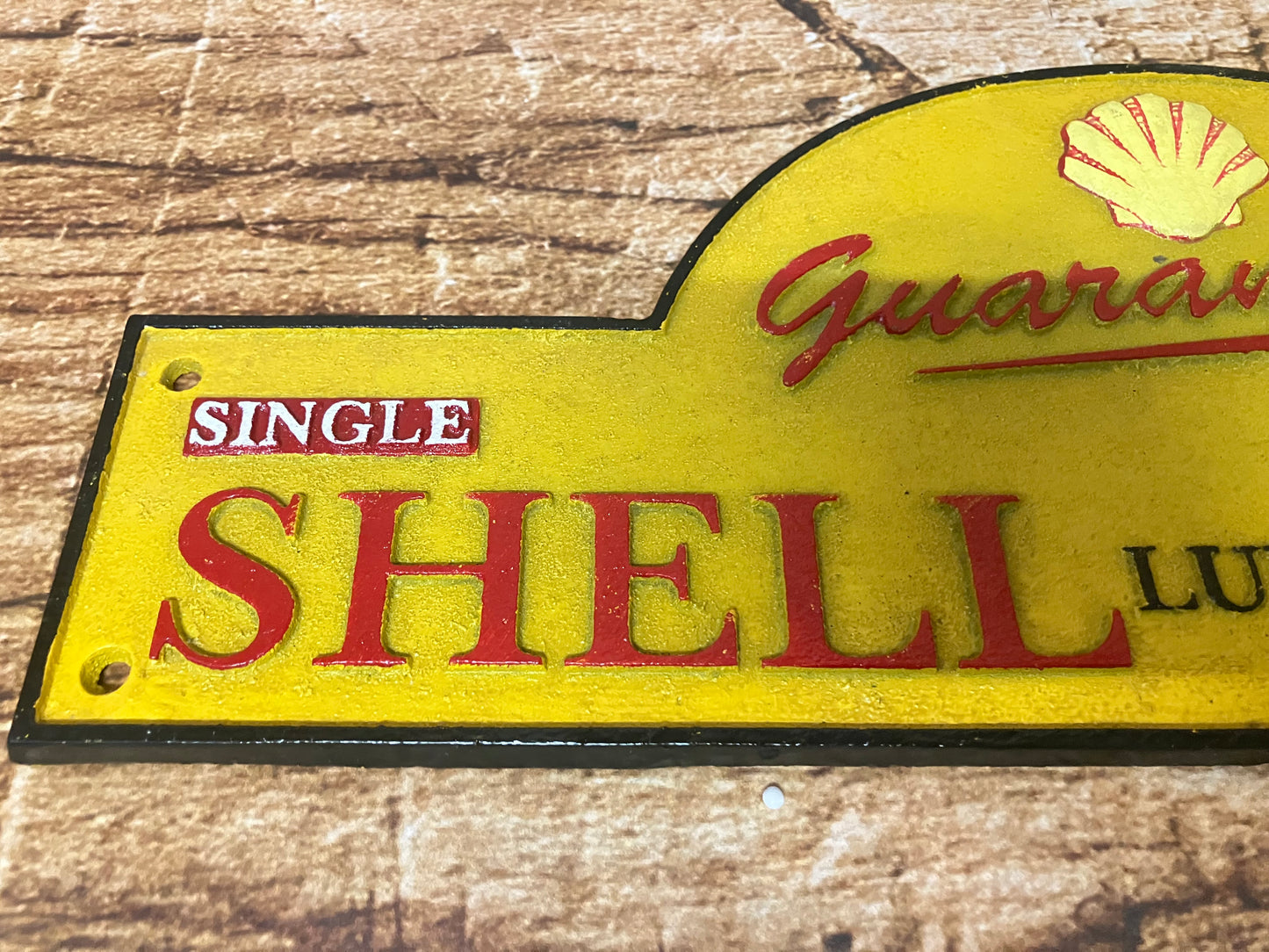 Reclamebord Shell