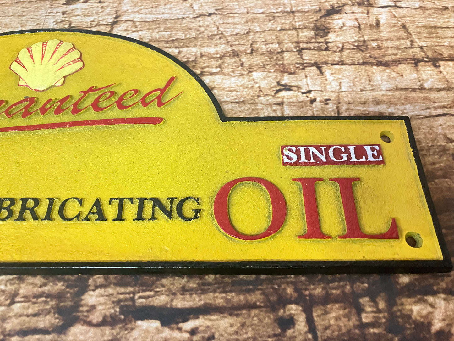 Reclamebord Shell