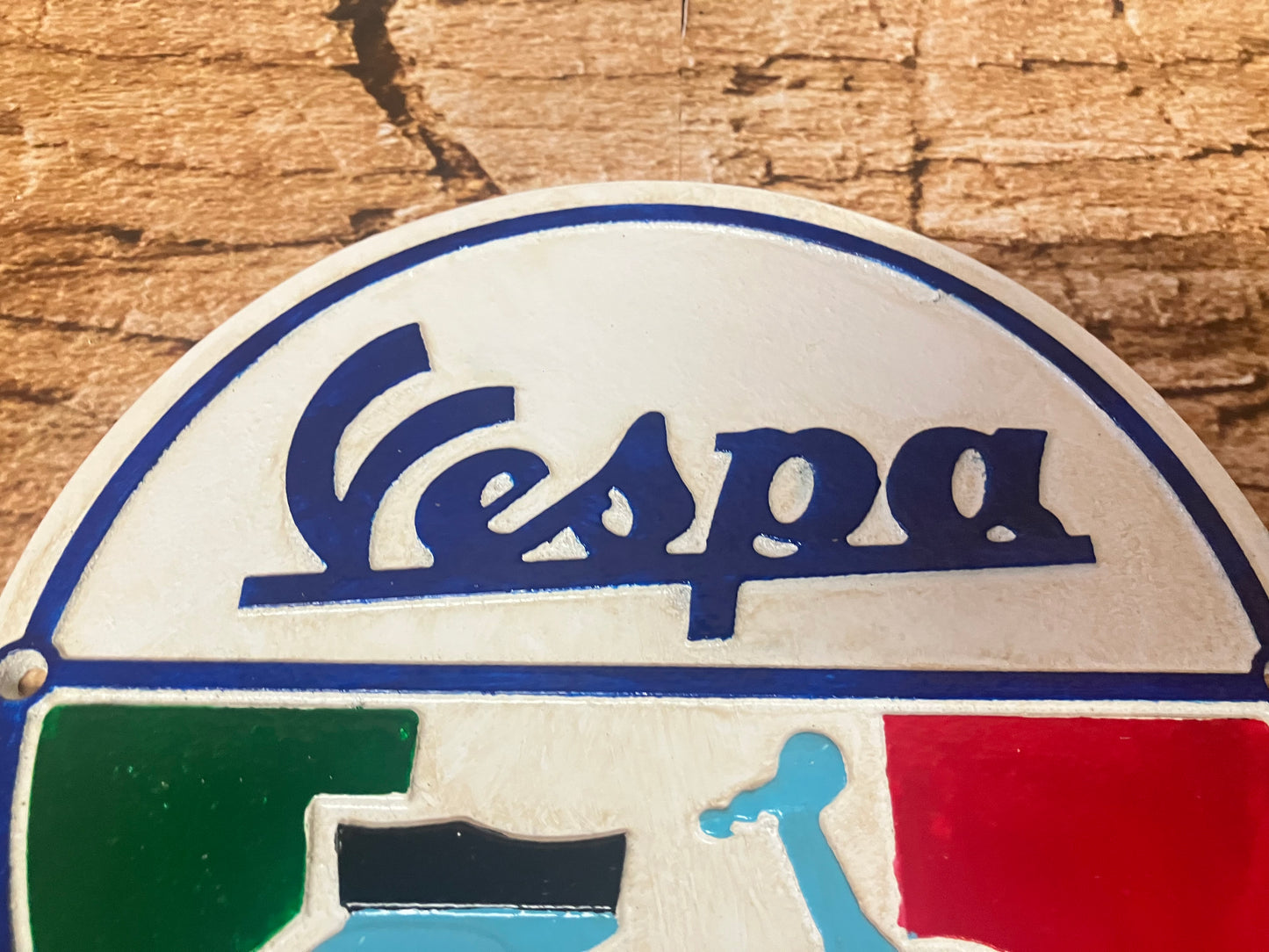 Reclamebord Vespa