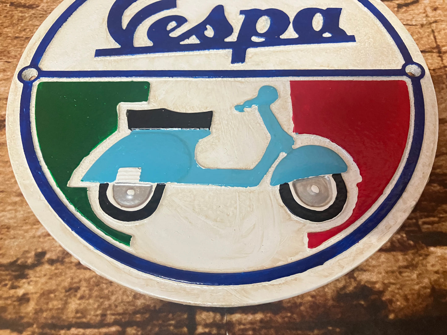 Reclamebord Vespa