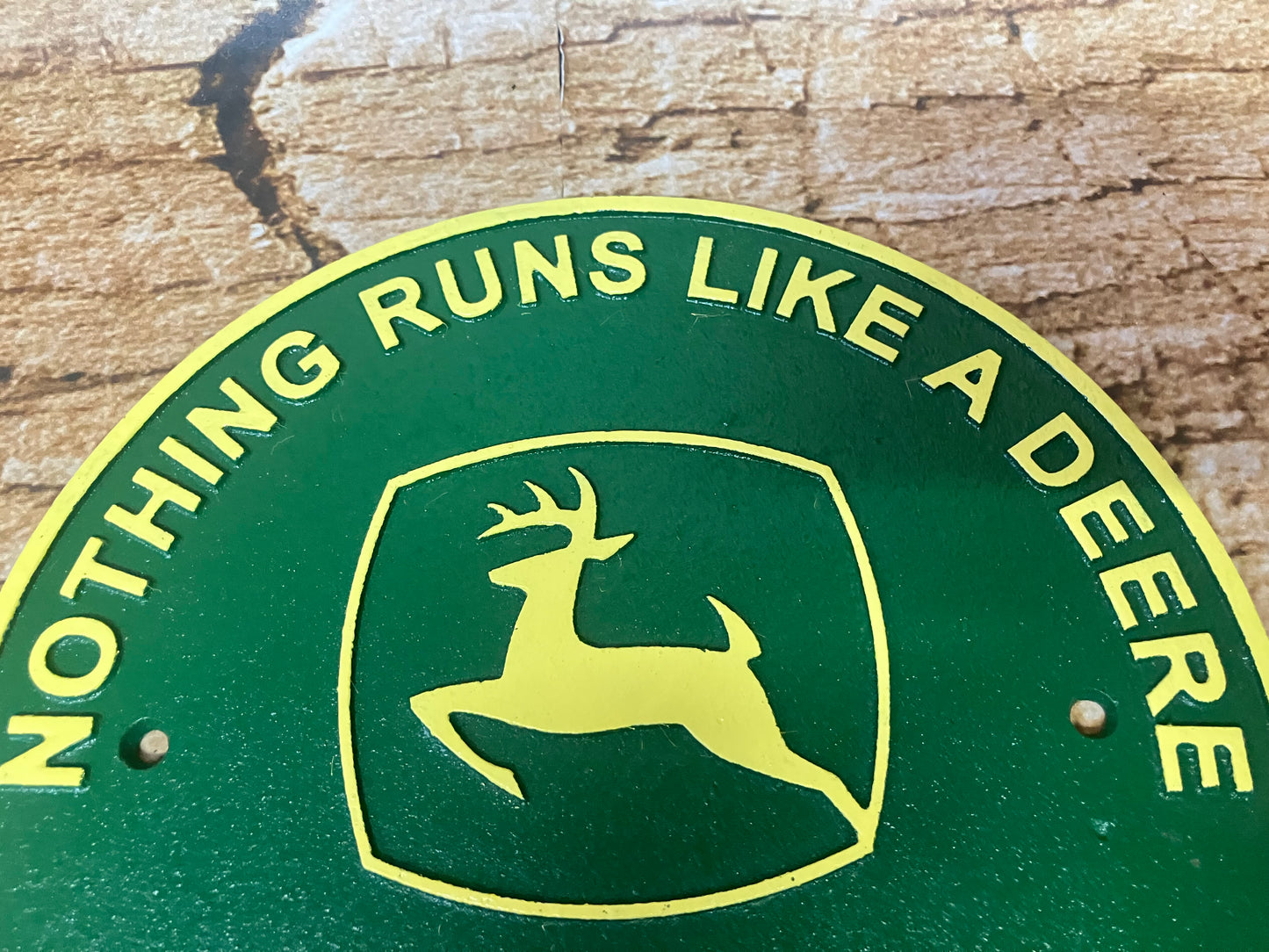 Reclamebord John Deere