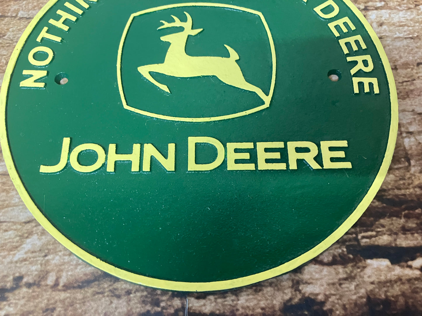 Reclamebord John Deere
