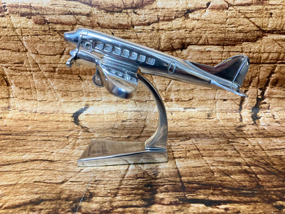 DC3 Dakota aluminium sculptuur