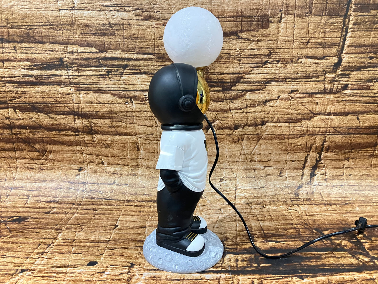 Astronaut Apollo tafellamp, 46,5 cm hoog