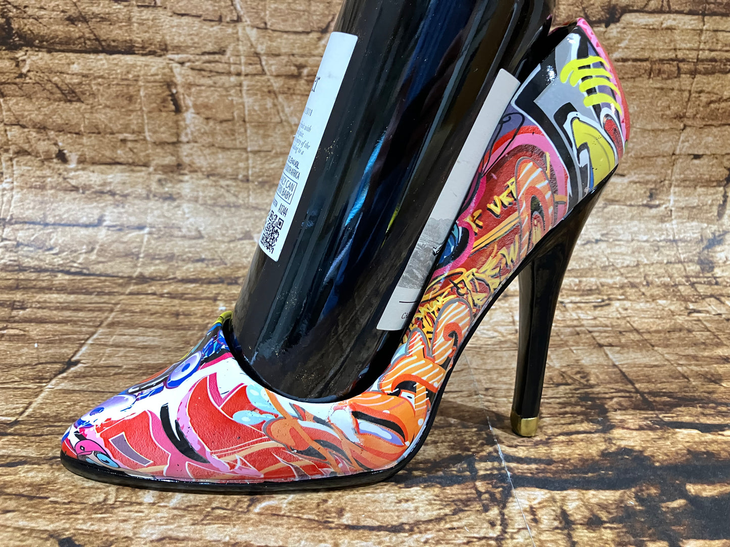 Flessenhouder Street Art Pumps