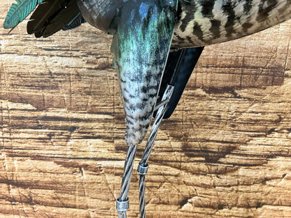 Metalen Kraanvogel Sculptuur