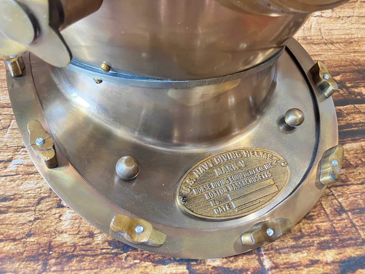 Diving Helmet Mark V U.S. Navy diving helmet