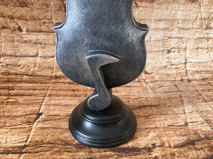 Decoratief Vioolbeeldje op Statief