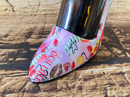 High Heel Wijnfleshouder Pop-Art